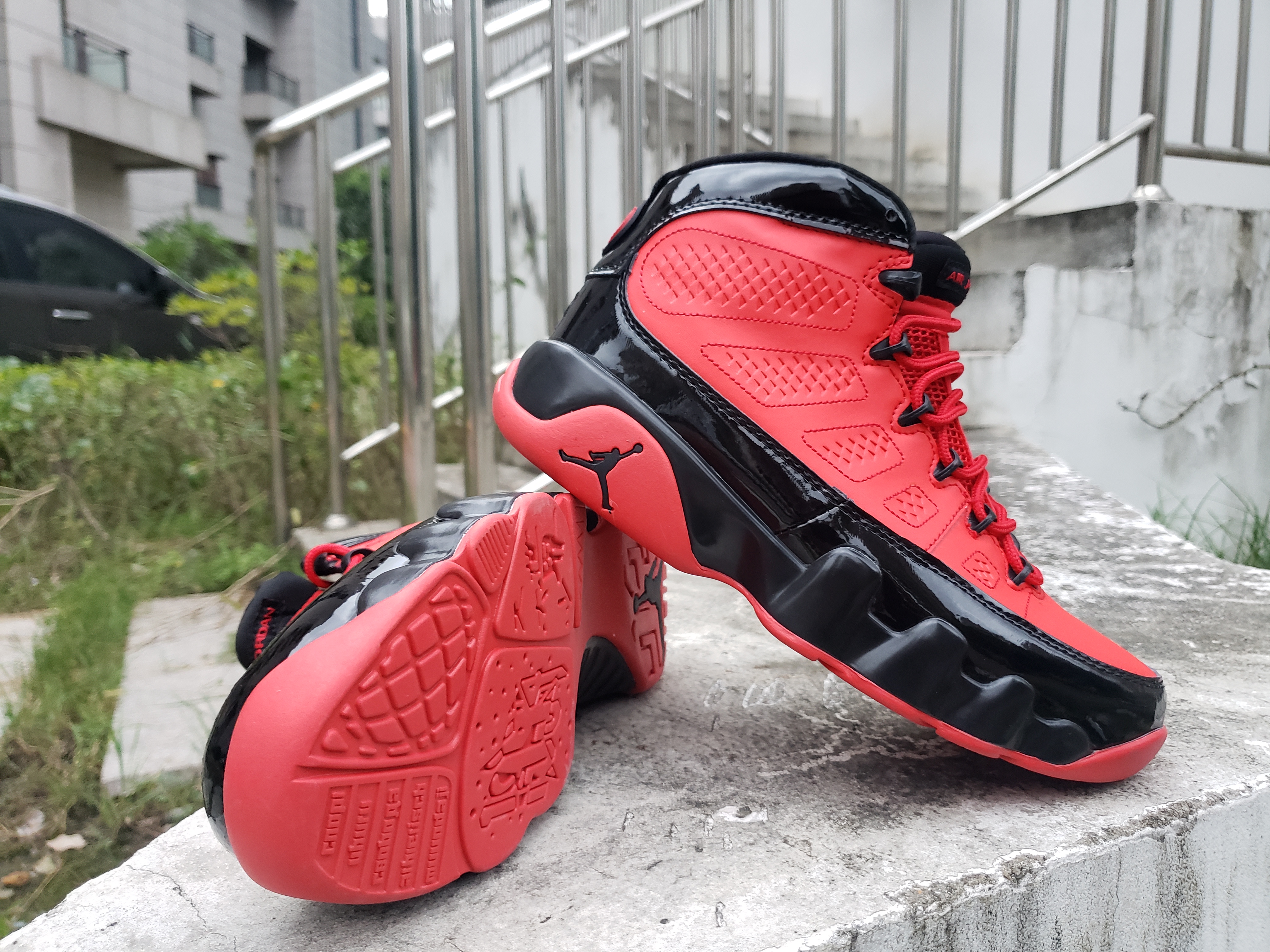 New 2021 Air Jordan 9 Retro Red Black